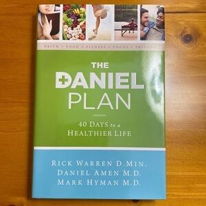 The Daniel Plan Hardcover Book by Rick Warren Daniel Amen Mark Hyman